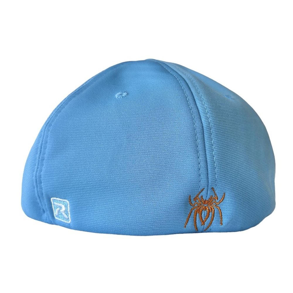 SPIDERZ Sports Light Blue Baseball Cap Hat Richardson Flex Fit Size LG/XL - Picture 3 of 7